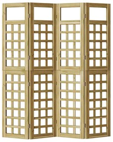 vidaXL Παραβάν ιδιωτικότητας Καφέ 160 x 180 cm
