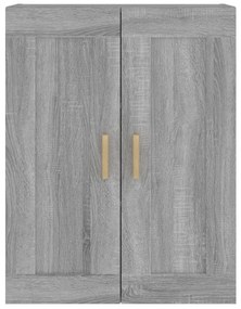 vidaXL Ντουλάπι Τοίχου Γκρι Sonoma 69,5x32,5x90 εκ. από Επεξ. Ξύλο