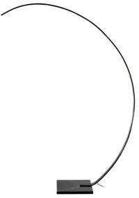 Φωτιστικό Δαπέδου Led Black 1.403x1.920xβάση(220x350x30mm) VK/04258/B/W VKLed Metal