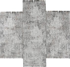 Χαλιά Κρεβατοκάμαρας (Σετ 3τμχ) Polcarpet Venice Merry 329 Multi Grey