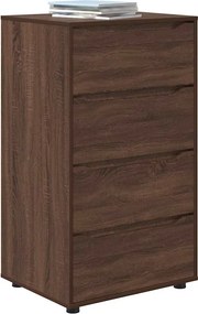 vidaXL Ντουλάπες Αποθήκευσης 60 x 48 x 105 εκ. Επεξεργασμένο Ξύλο