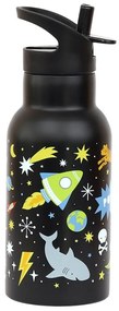 Παγούρι 350ml Με Καλαμάκι Α Little Lovely Company Galaxy DBSSGA78