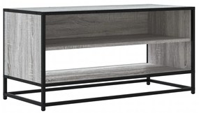 vidaXL Έπιπλο Τηλεόρασης Γκρι Sonoma 91x40x46 εκ. Επεξ. Ξύλο