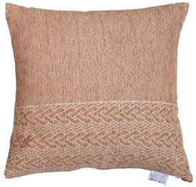 Μαξιλάρι Διακοσμητικό (Με Γέμιση) 1446 Beige Anna Riska 42X42 Chenille