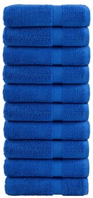 vidaXL Χειροπετσέτες Premium SOLUND 10 τεμ. Μπλε 50x100 εκ. 600 γρ./μ²