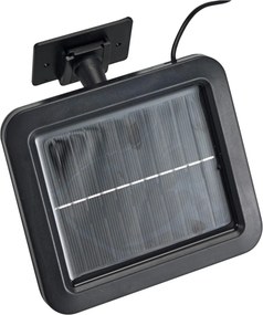 Ηλιακό φωτιστικο LED - 15x11cm - Μαύρο