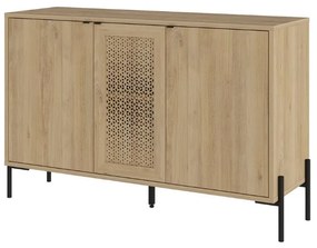 Μπουφές Naive Megapap χρώμα sapphire oak 126x40x80εκ. - GP037-0240,1