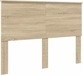 vidaXL Κεφαλάρι Δρύς Sonoma 100 cm Μηχανικά επεξεργασμένο ξύλο