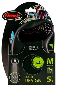 Λουρί Σκύλου Flexi BLACK DESIGN 5 m Μπλε Μέγεθος L