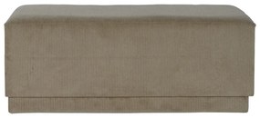 Σκαμπό DKD Home Decor Καφέ πολυεστέρας Ξύλο MDF 100 x 40 x 40 cm