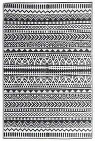 vidaXL Χαλί εξωτερικού χώρου ARAKIL Μαύρο 140x200 cm PP