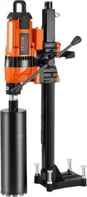 VEVOR Core Drill Machine 0.8-11.8in Dia 3500W Diamond Core Drill Rig with Stand