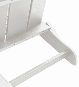 vidaXL Καρέκλα Κήπου 3 pcs Λευκό 80.5 x 74.5 x 92 εκ Πολυαιθυλένιο