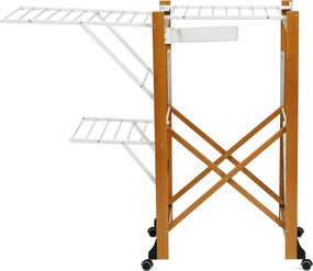 Ξύλινη απλώστρα Gabbiano ARiT - 175x67x105cm - Φυσικό