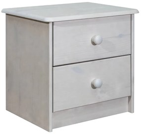 vidaXL Κομοδίνο 43 x 34 x 40 εκ. από Μασίφ Ξύλο Πεύκου