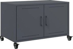 vidaXL Έπιπλο Τηλεόρασης Μαύρο 68x39x43,5 εκ. Χάλυβας