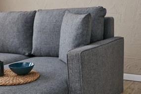 3-Seat Sofa-Bed Eva - Grey Grey