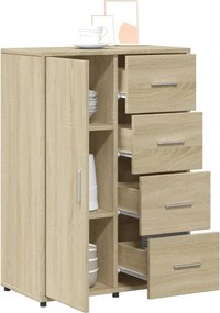 vidaXL Ντουλάπι Sonoma Δρυς 60x31x84 εκ. Επεξεργασμένο Ξύλο