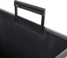 vidaXL Γλάστρα με Αφαιρουμ. Εσωτερικό Ανθρακί 21/49 Λίτρ. Πολυπρ/λένιο