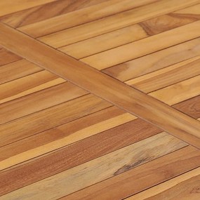 vidaXL Τραπεζαρία Κήπου 110 x 65x 80 εκ. από Μασίφ Ξύλο Teak