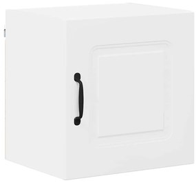 vidaXL Κρεμαστό ντουλάπι κουζίνας με ράφι 2 pcs Λευκό 40 x 31 x 40 εκ.