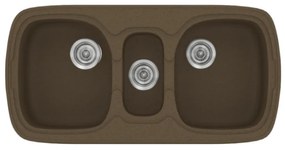 Sanitec Classic 303 Granite Rust Νεροχύτης
