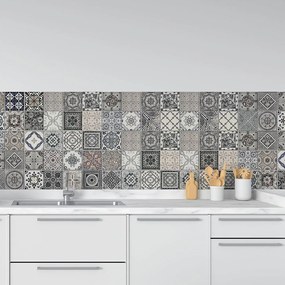 Ancient Azulejos XL πλάτη προστασίας τοίχων κουζίνας και μπάνιου - 67601