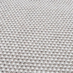 vidaXL Χαλιά χώρου LUGO Κρεμ και Γκρι 120 x 120 cm Πολυεστέρας