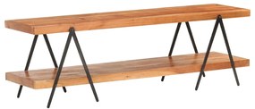 vidaXL Έπιπλο Τηλεόρασης 160 x 40 x 50 εκ. από Μασίφ Ξύλο Ακακίας