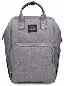Τσάντα Μωρού Πλάτης B-200 42x27x21 Grey Heine Ύφασμα