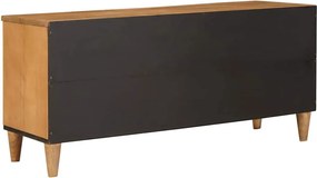 vidaXL Ντουλάπι TV 100 x 33 x 46 εκ Στερεό ξύλο μάνγκο