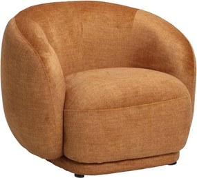 Πολυθρόνα Freya ύφασμα σε μελί απόχρωση 93x87x76εκ 93x87x76 εκ.