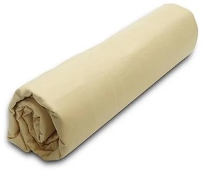 Κατωσέντονο Υπέρδιπλο 160X200+40 Με Λάστιχο Μεμονωμένο Sunshine Home Menta Light Beige 3