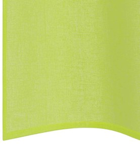 Κουρτίνες Voile με ροδέλες 2 τεμάχια Apple Green 140x140 cm - Πράσινο