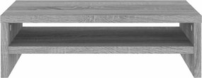 vidaXL Βάση Οθόνης Γκρι Sonoma 42 x 24 x 13 εκ. από Επεξεργασμένο Ξύλο