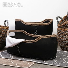 PERA GREY  ΧΑΛΙ 90% COTTON/10% POLYESTER 70Χ120ΕΚ ΣΕΤ 2 τμχ - Espiel