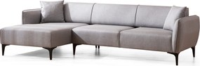 Corner Sofa Belissimo Left - Grey Grey