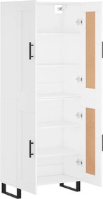 vidaXL Ντουλάπι Λευκό 69,5x34x180 εκ. από Επεξεργασμένο Ξύλο