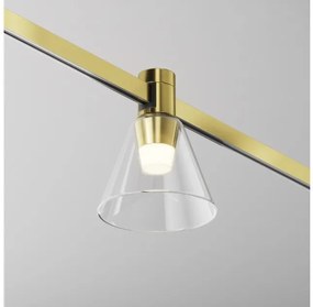 Φωτιστικό Μαγνητικής Ράγας Flarity LED 3W Ορείχαλκος 2700Κ Κώνος Bianca TR147-1-3W2.7K-BS-DE Maytoni TR147-1-3W2.7K-BS-DE