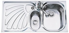 Macart  Suter SL-100 Ένθετος Ανοξείδωτος Nεροχύτης Aνάγλυφης Eπιφάνειας Ποδιά Αριστερά ΝΕ08011