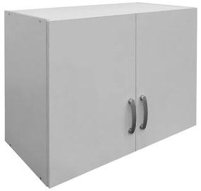 Πατάρι ντουλάπας δίφυλλο Lego pakoworld σε λευκή απόχρωση 80x42x60εκ