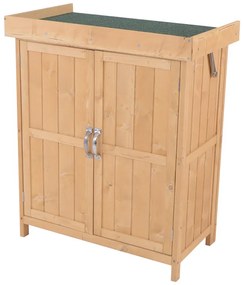 Ξύλινη Αποθήκη Κήπου 74 x 43 x 88 cm HOMCOM 845-212 845-212