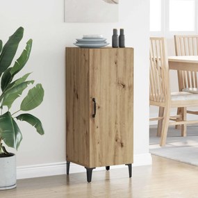 vidaXL Πλαϊνό γραφείο Artisan Oak 34,5 x 34 x 90 εκ.