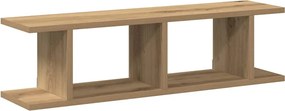 vidaXL Ραφιέρες Τοίχου 2 τεμ. Αρτισιανή Δρυς 75x18x20εκ. Επεξεργ. Ξύλο