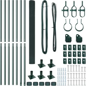 vidaXL Στύλος Περιφράξεων Πράσινο