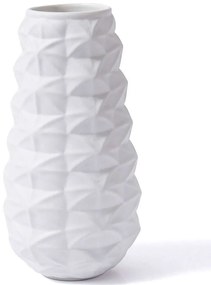 Βάζο 742TMA4907 22x22x37cm White Aberto Design Ceramic