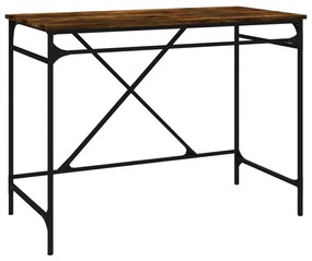 vidaXL Γραφείο Καπνιστή Δρυς 100 x 50 x 75 εκ. από Επεξεργασμένο Ξύλο