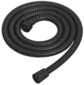 Σπιράλ Ντους Ανοξείδωτο Ultra Black 150εκ. Tiger 522930744