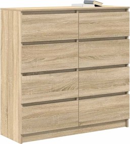 vidaXL Ντουλάπι Sonoma Δρυς 100x35x99 εκ. από Επεξεργασμένο Ξύλο
