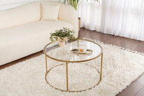 Coffee Table Aurum - 80 - Gold, Transparent Gold
Transparent